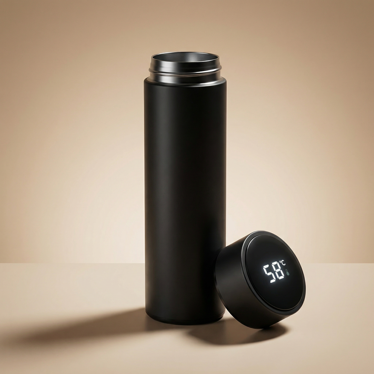 Thermia - Thermos intelligent avec affichage LED